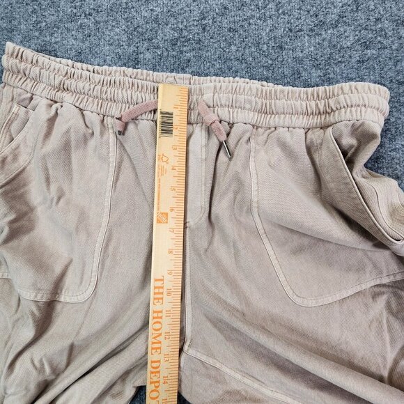 Athleta Farallon Jogger Womens 22‎ Beige Sweatpants Casual Athleisure Workout - Picture 12 of 13